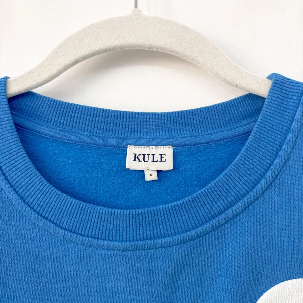 KULE Blue Cloud Sweatshirt RARE - Picture 5 of 8